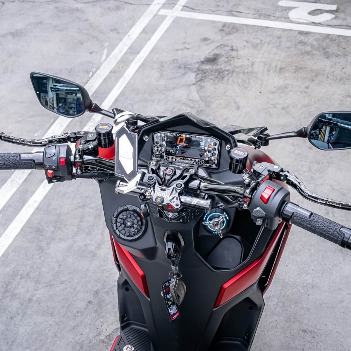 鈦合金龍頭把手