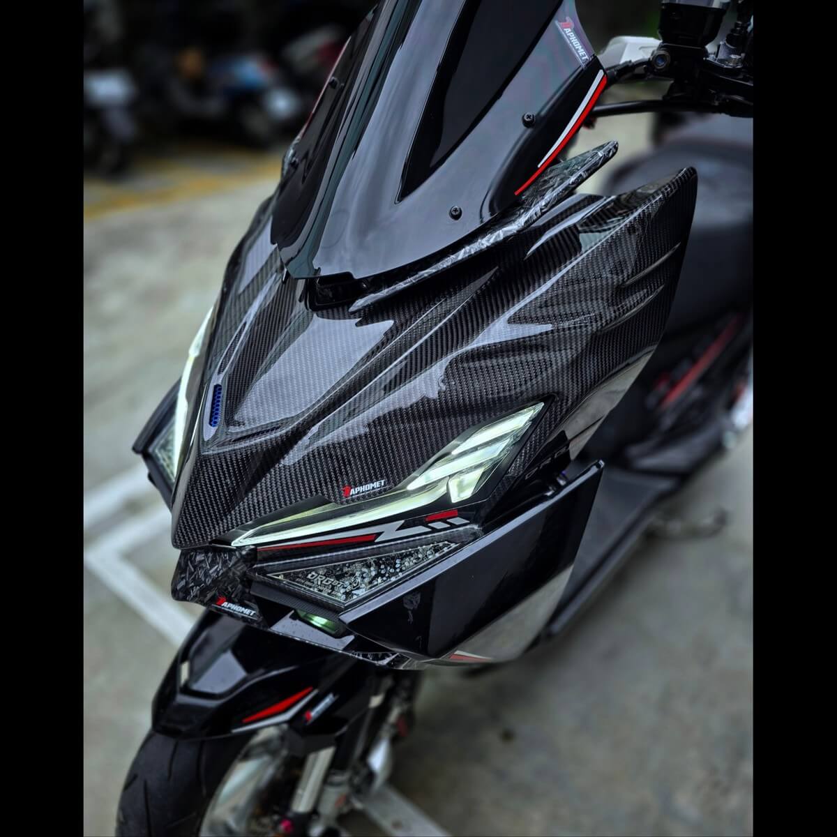 碳纖維龍鎧大盾貼片