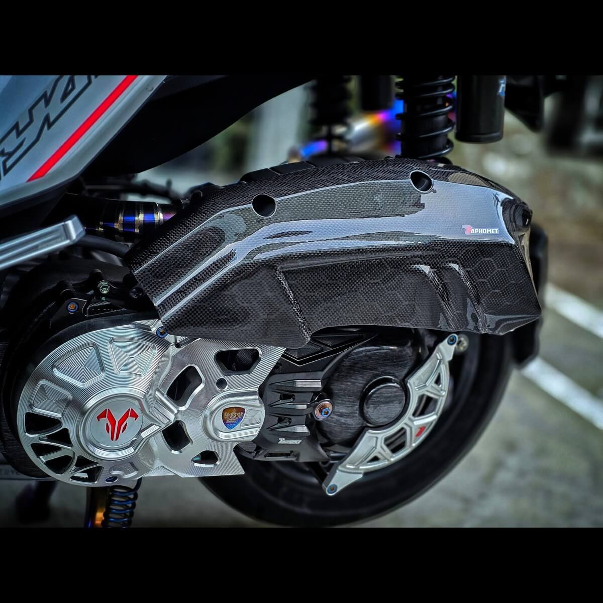 碳纖維空濾外蓋貼片