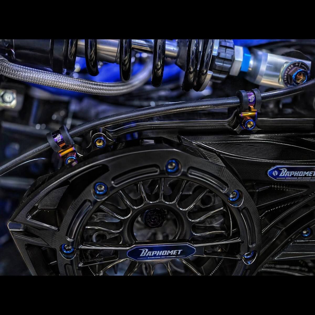 不鏽鋼鍍鈦油管束環