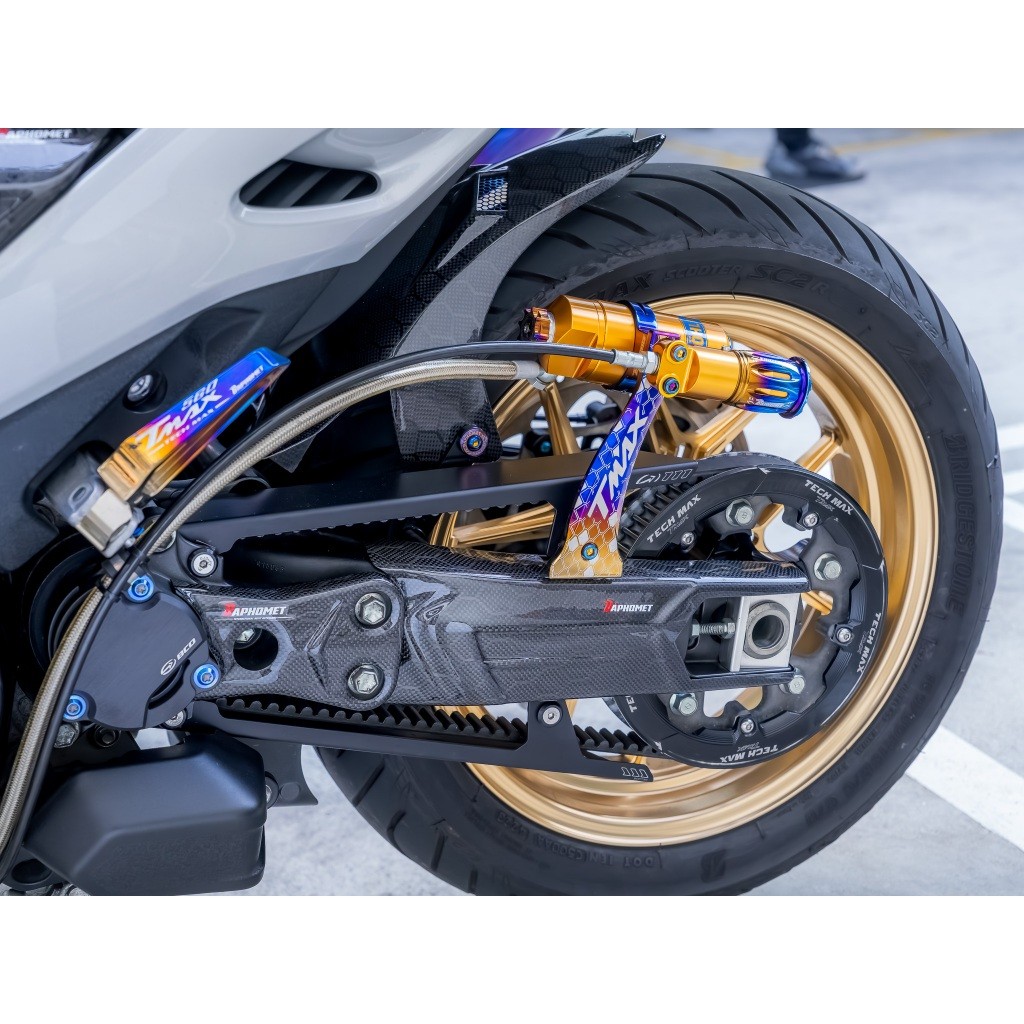 鈦合金氣瓶下鎖束環_OHLINS氣瓶專用