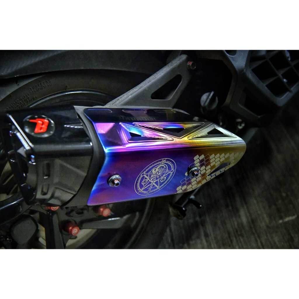 鈦合金排氣管防燙蓋