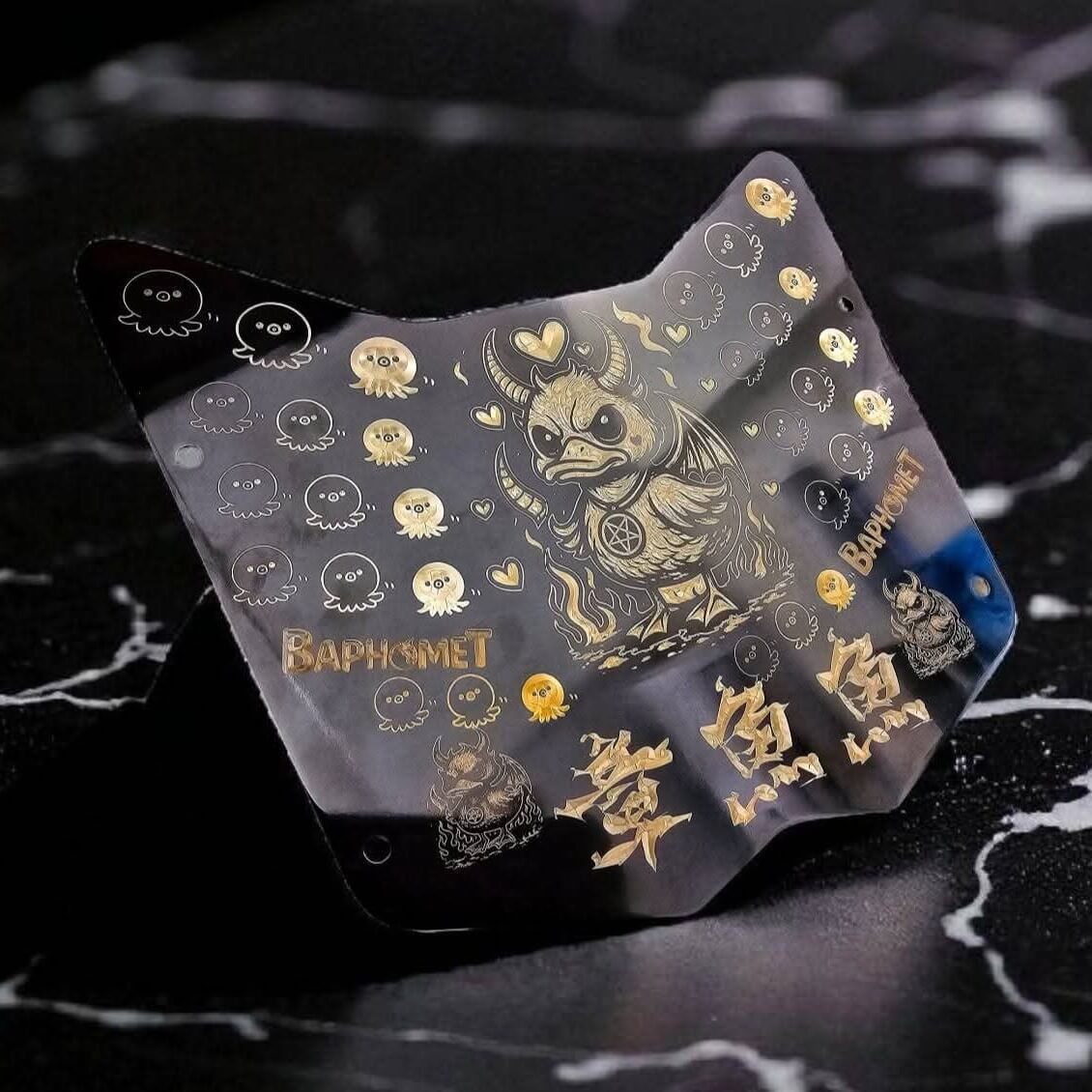 鈦合金腳踏裝飾底板