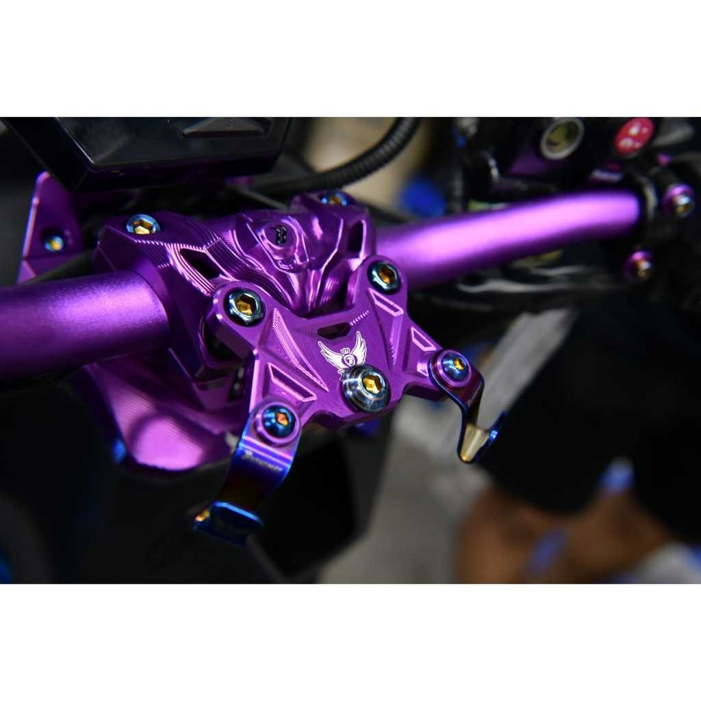 鋁合金陽極多功能蝴蝶延伸座(對應巴風特龍頭座)