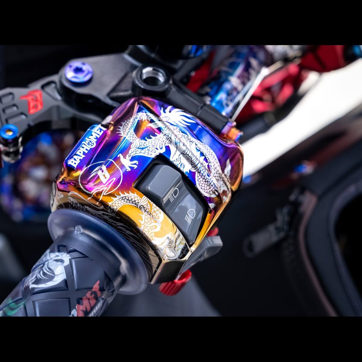 鈦合金開關總成裝飾蓋