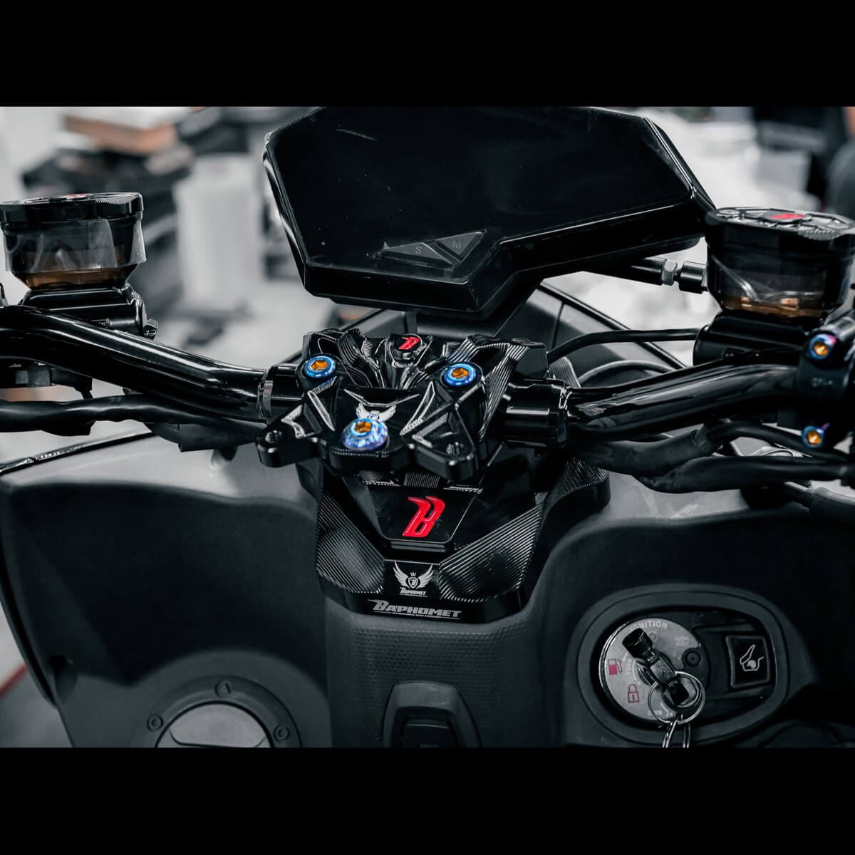 鈦合金龍頭把手