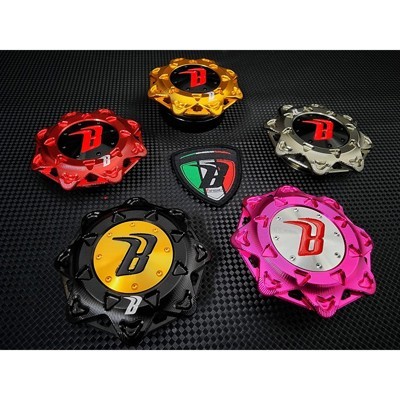 鋁合金雙色後輪軸心蓋