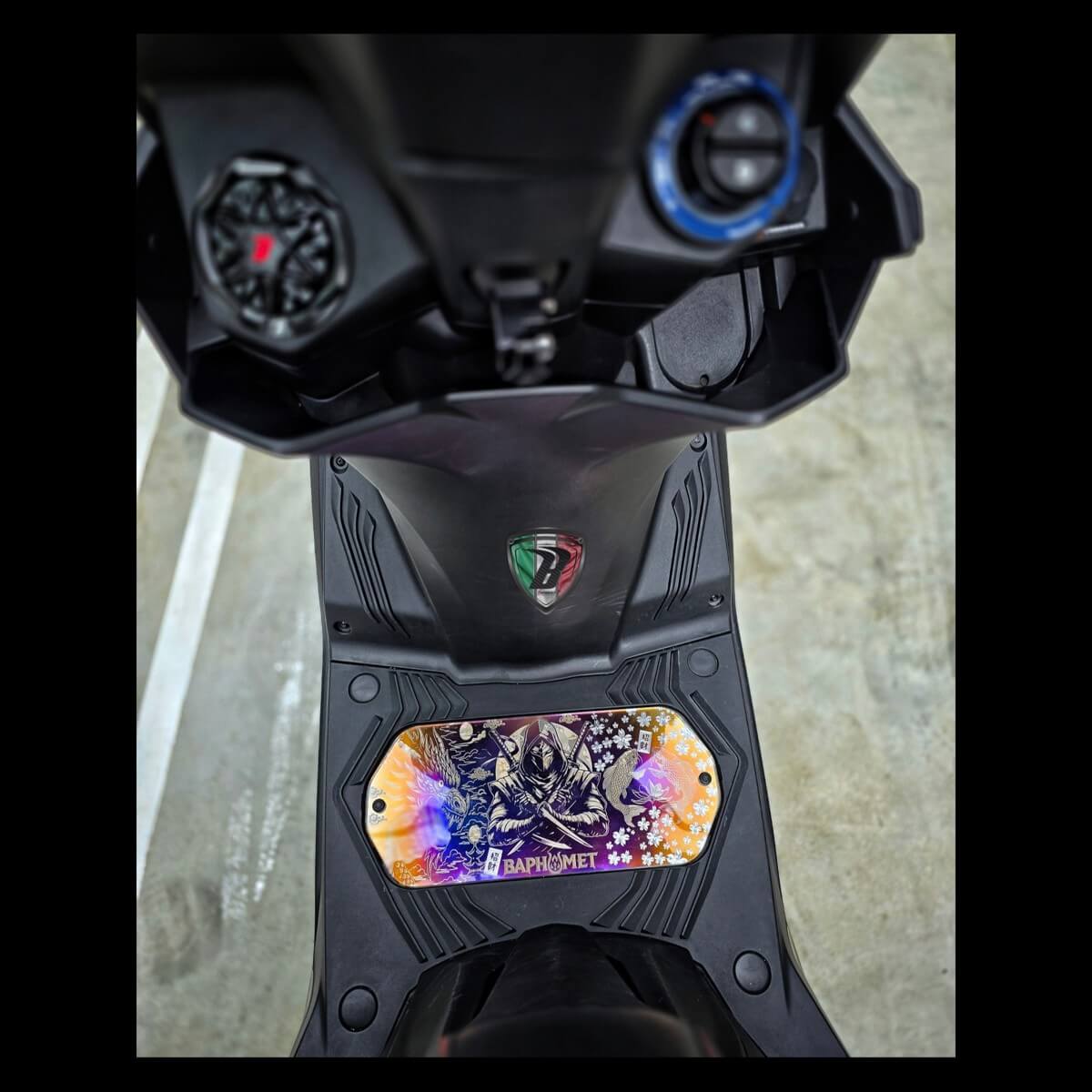 鈦合金腳踏裝飾底板