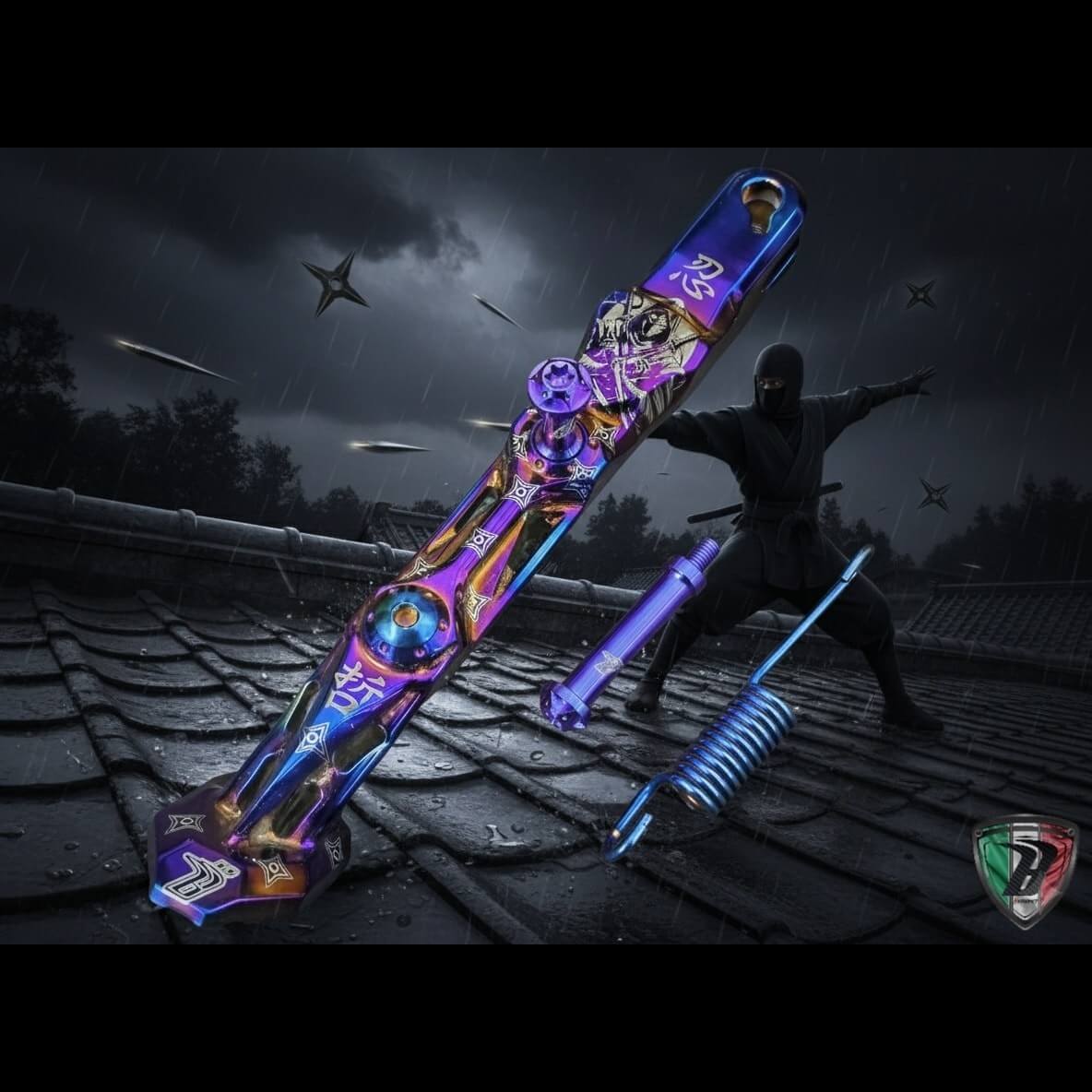 鈦合金CNC車身側邊柱