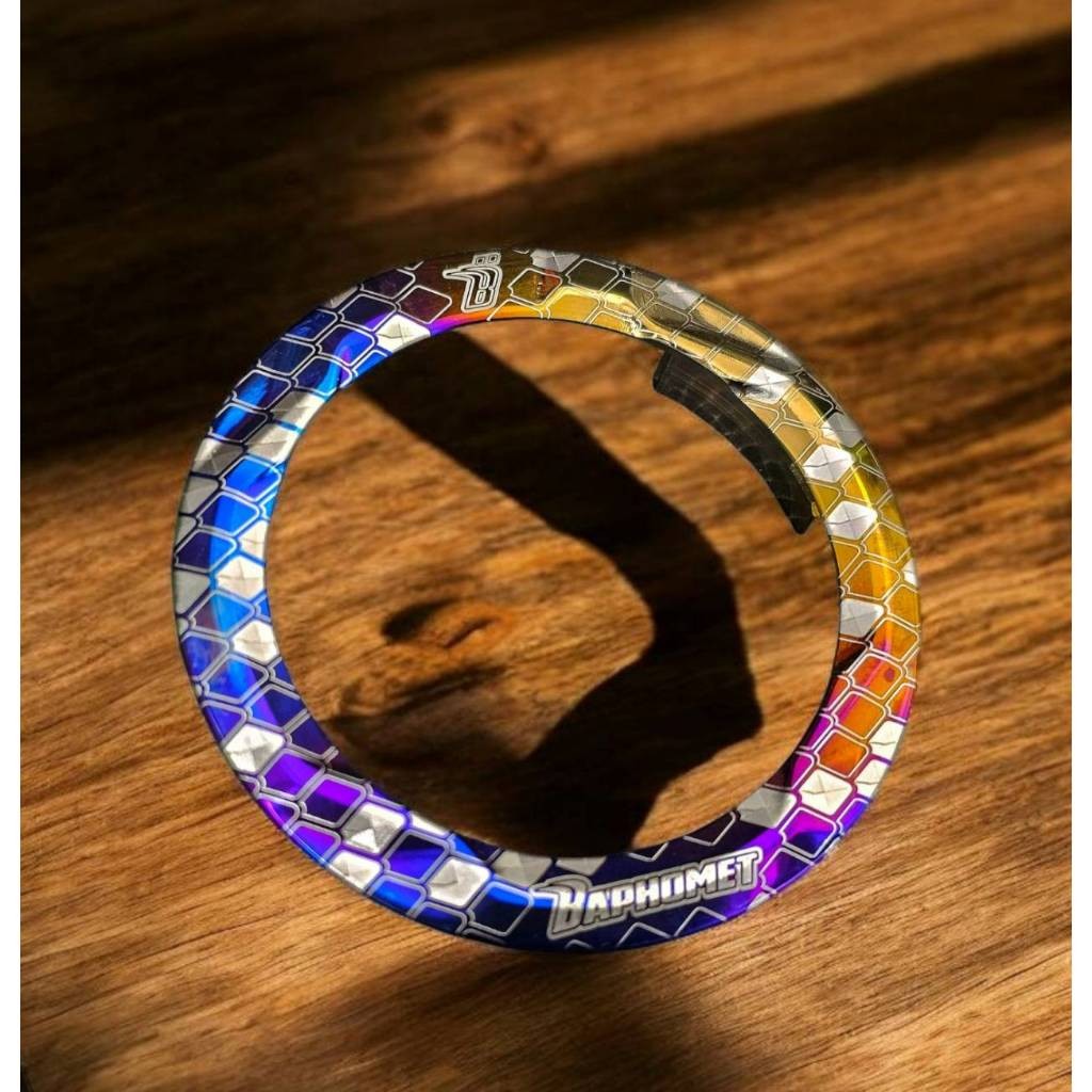  鈦合金油箱裝飾外環_光陽適用