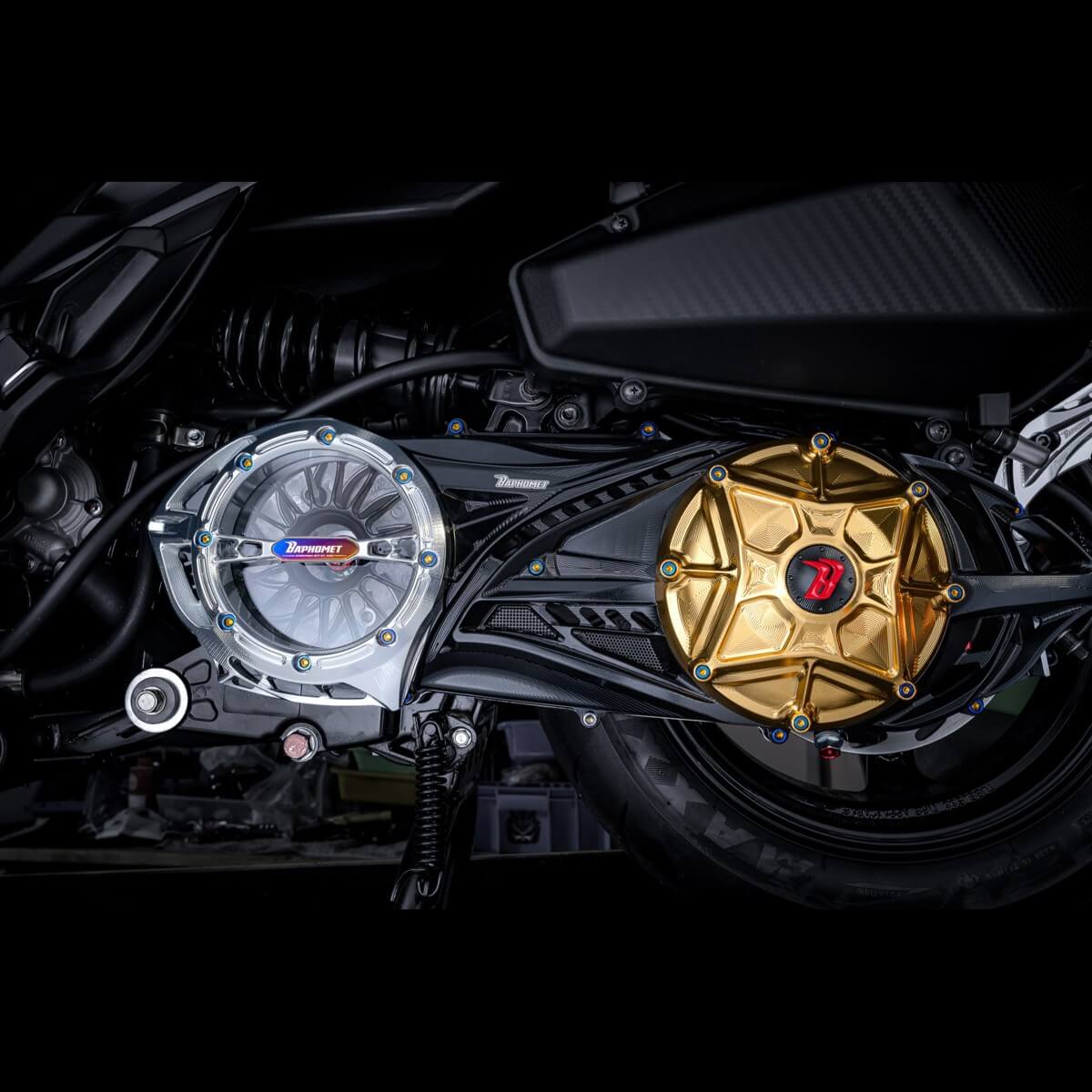 鋁合金CNC一體式傳動蓋_渦輪暴君