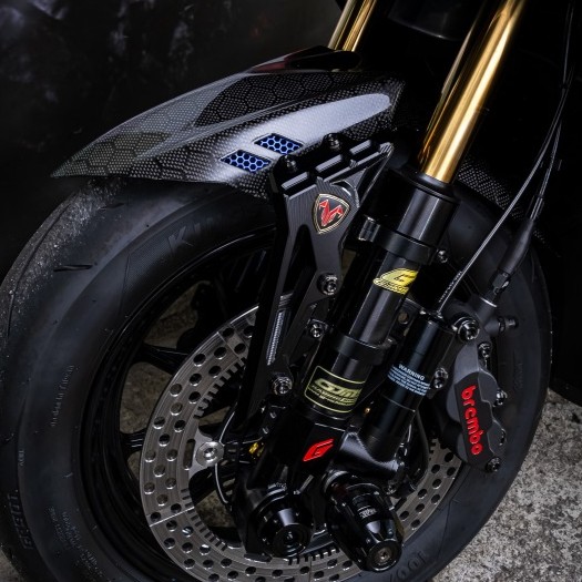 鋁合金分離式碳纖維前土除