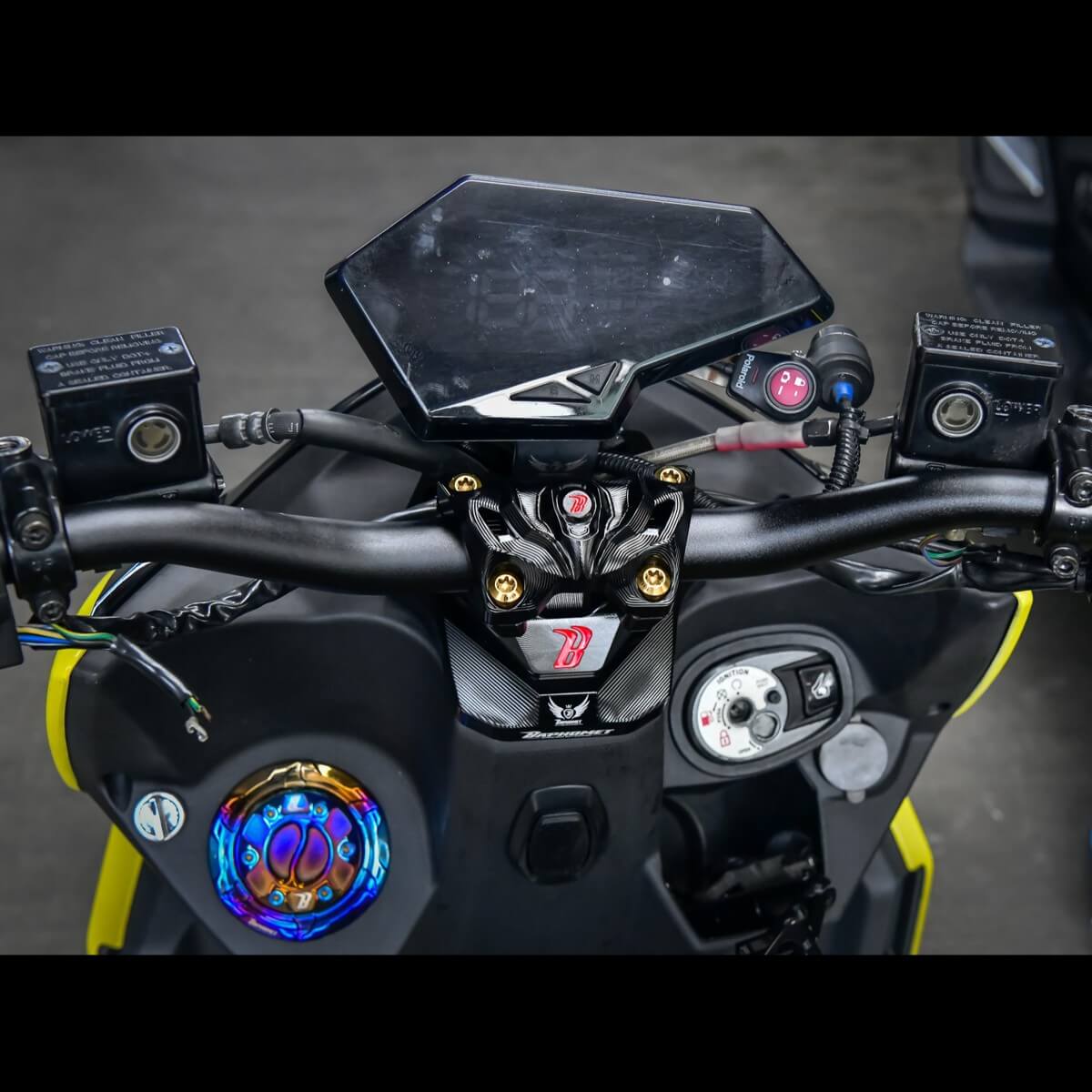 鋁合金陽極龍頭把手