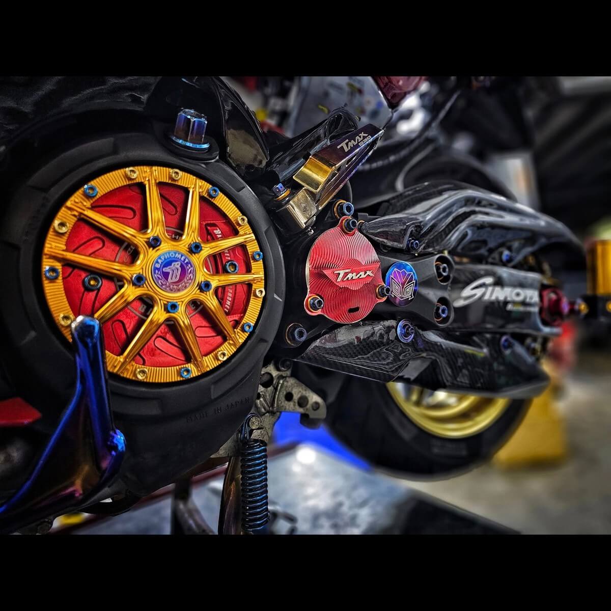 鋁合金引擎護蓋_輪框造型