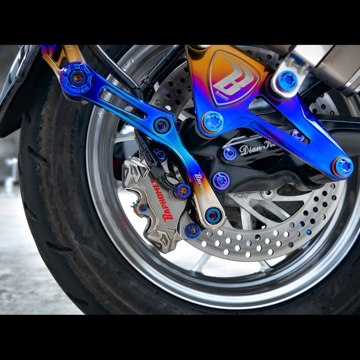 鋁合金帝王蟹煞車卡鉗