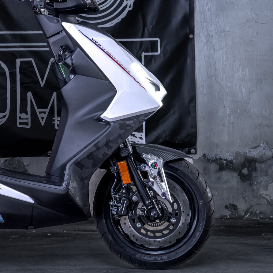 鋁合金CNC分離式前土除_塑料碳纖維壓紋版