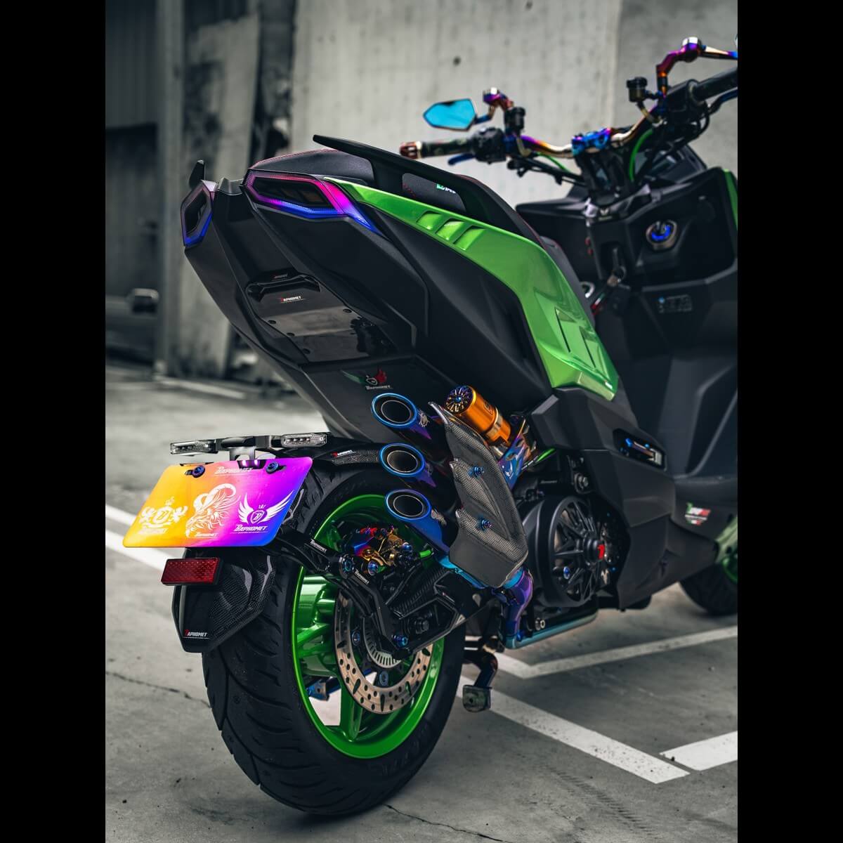 不鏽鋼鍍鈦車牌底板