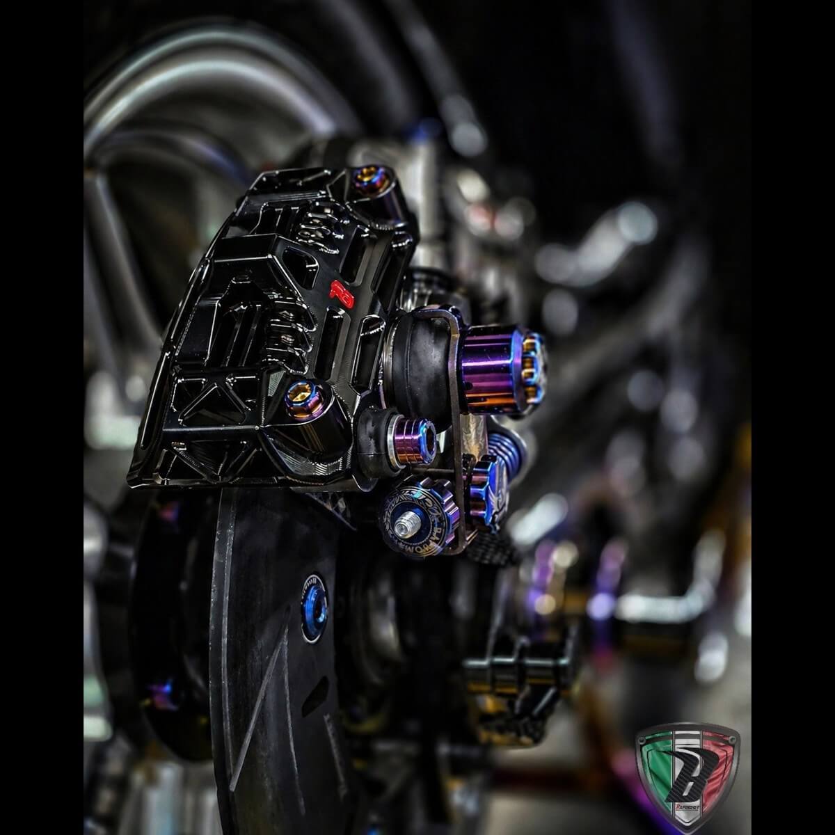 鋁合金輻射手煞車卡鉗_高階鰭片款V3