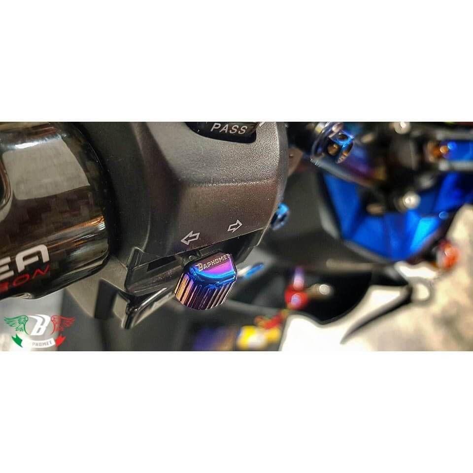 鈦合金方向燈、大小燈開關魔豆