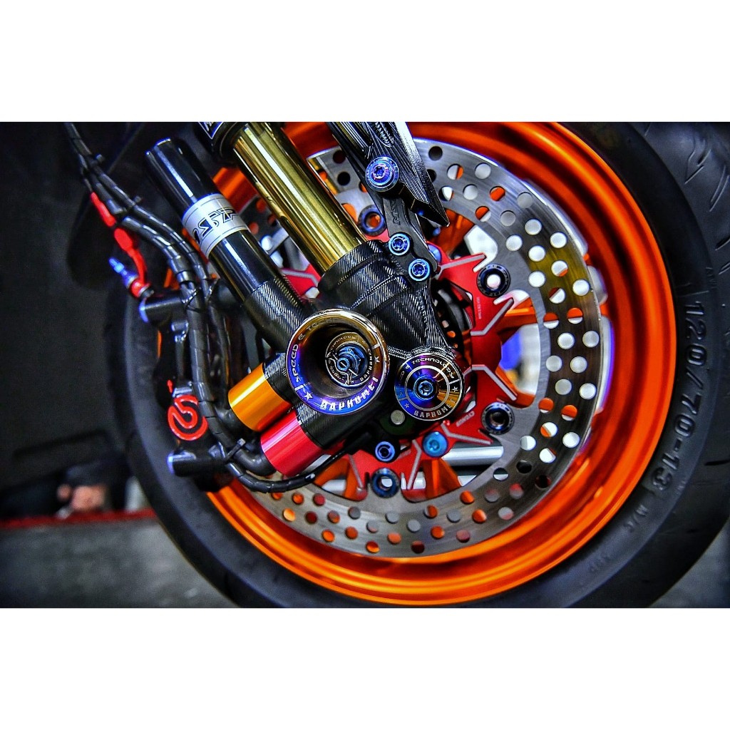 鈦合金前總成防倒杯