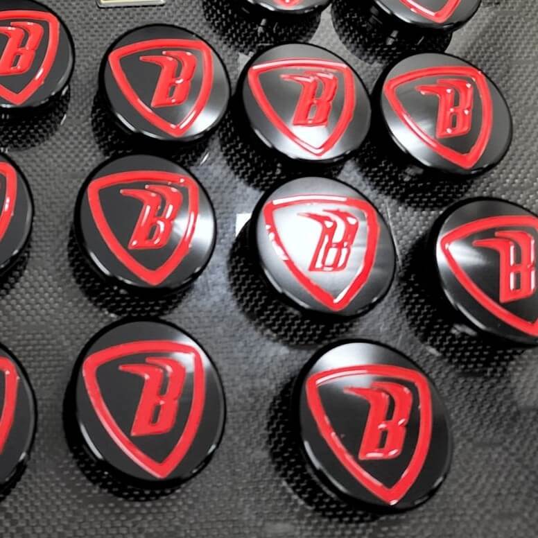 鋁合金凹字點漆車台塞