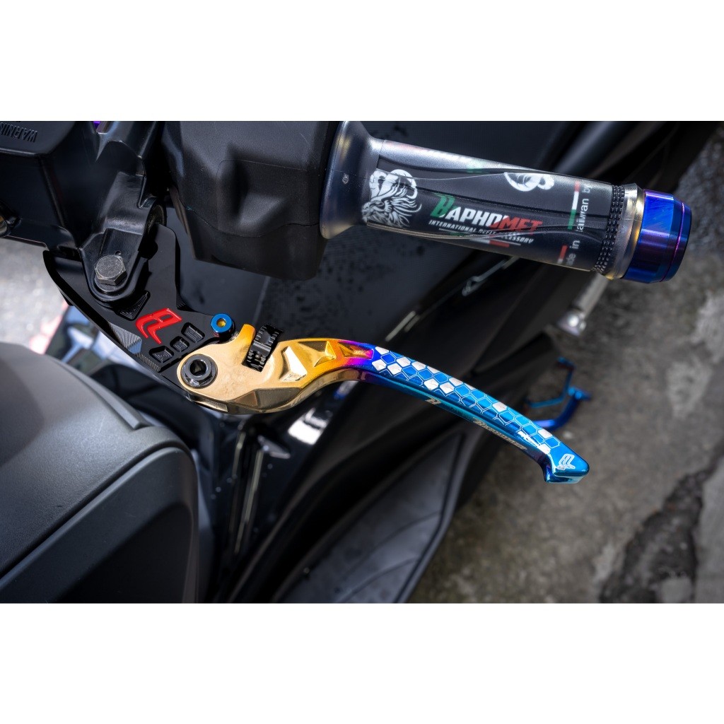 鈦合金可調節煞車拉桿