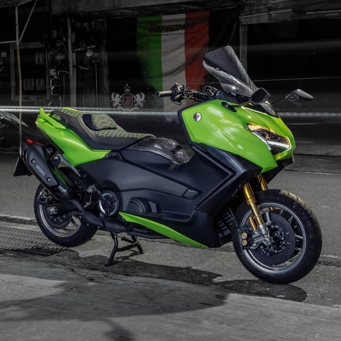 麂皮坐墊套_藍寶堅尼樣式