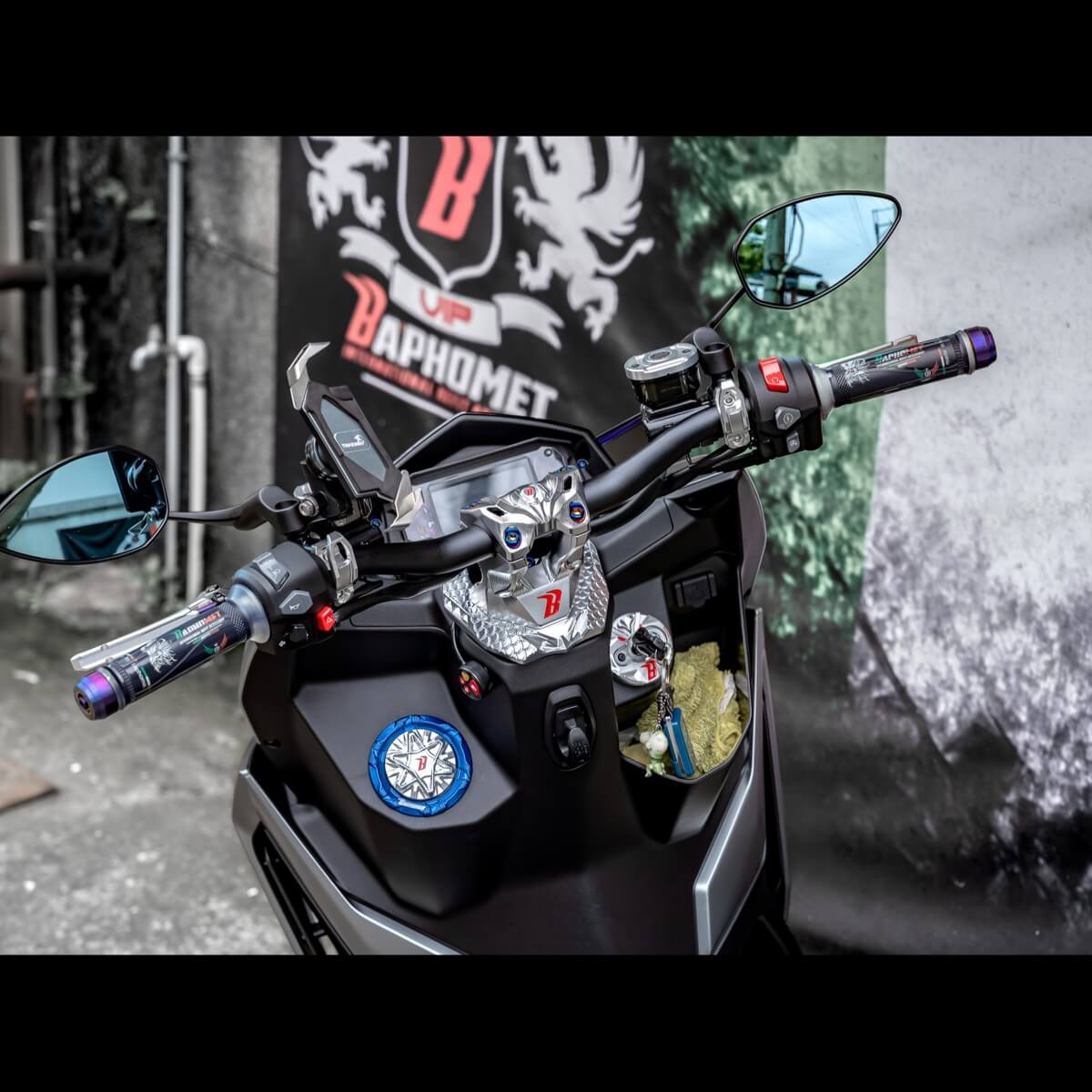 鋁合金陽極龍頭把手