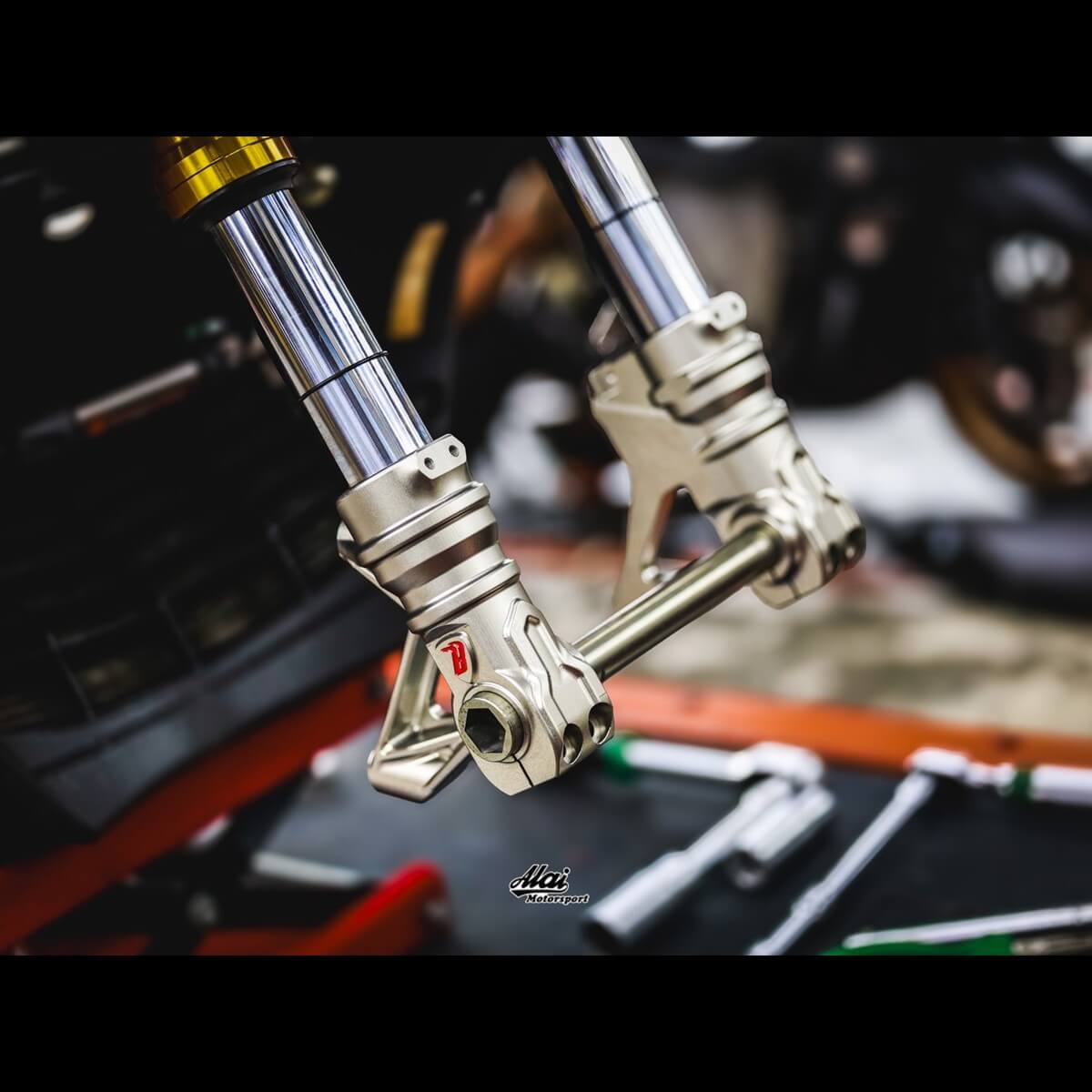 鋁合金前避震下座