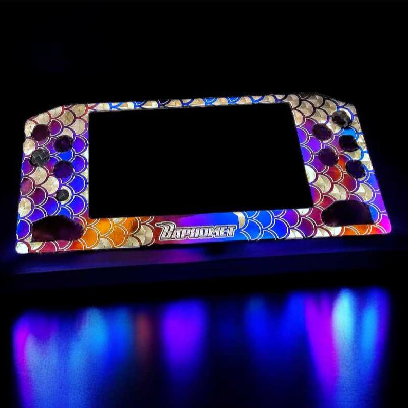 鈦合金/碳纖維 儀表裝飾貼片