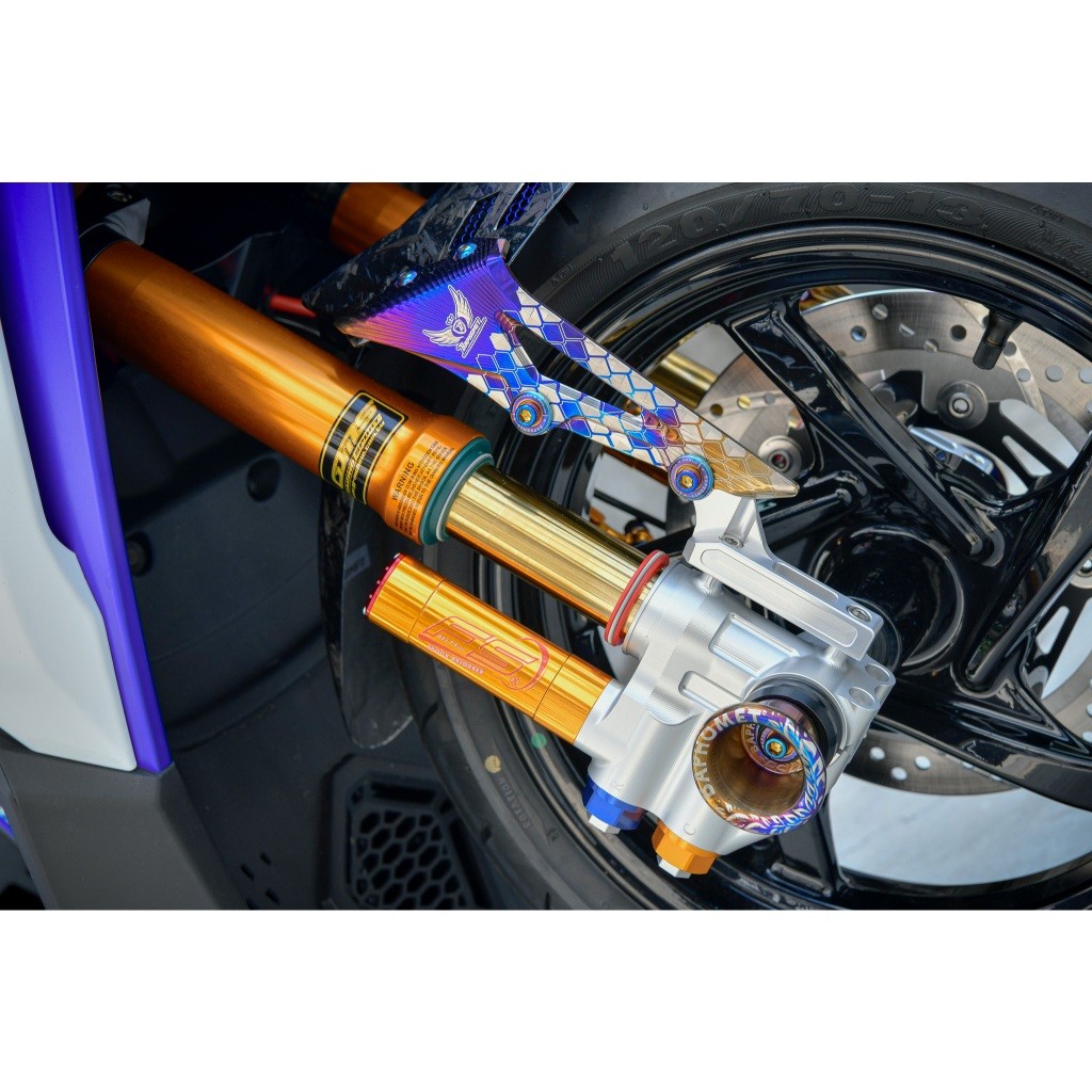 鈦合金前總成防倒杯