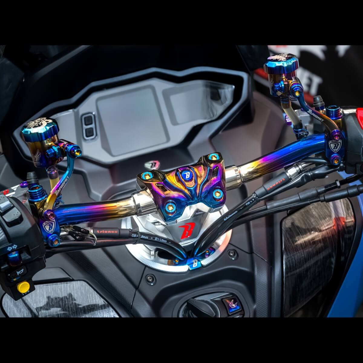 鈦合金龍頭把手