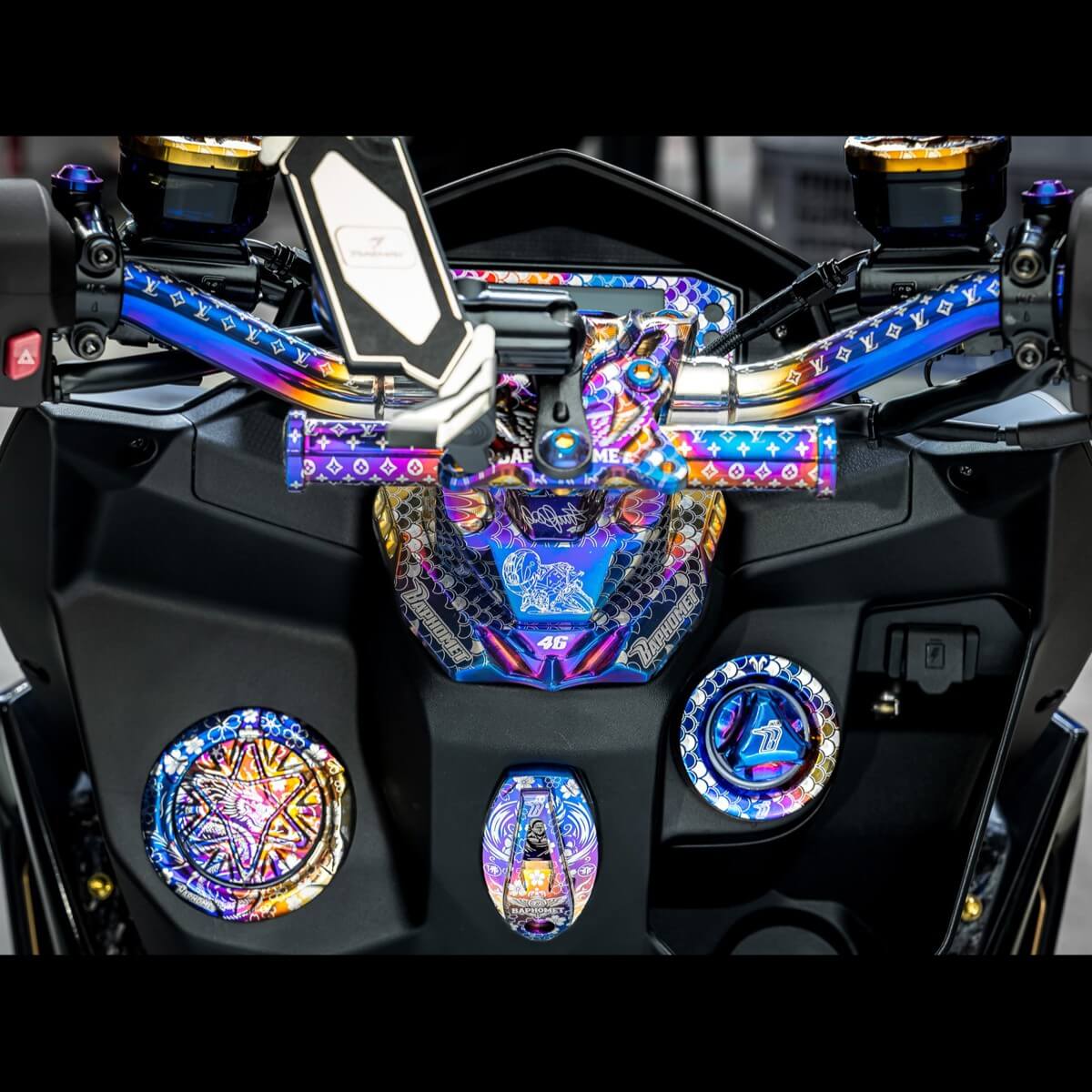 鈦合金龍頭把手