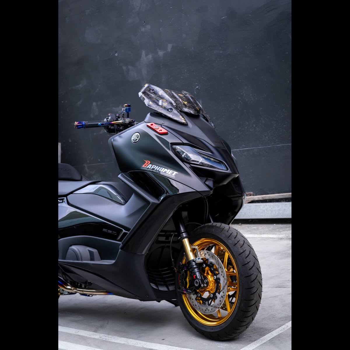 碳纖維衝刺短風鏡