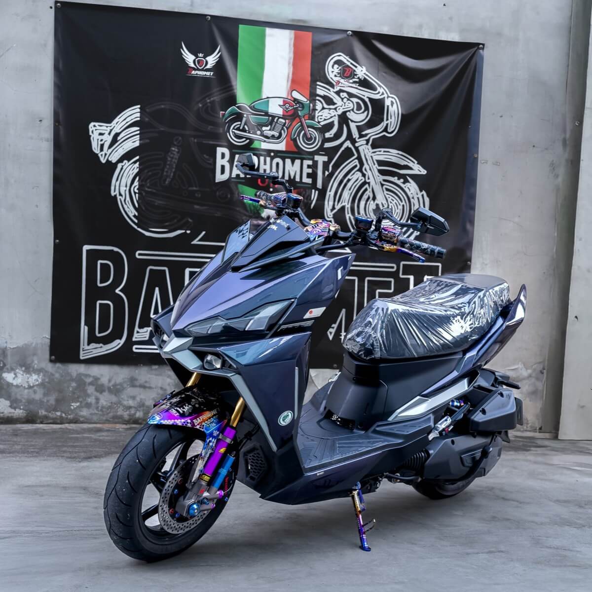 鈦合金CNC分離式前土除_全鈦版本