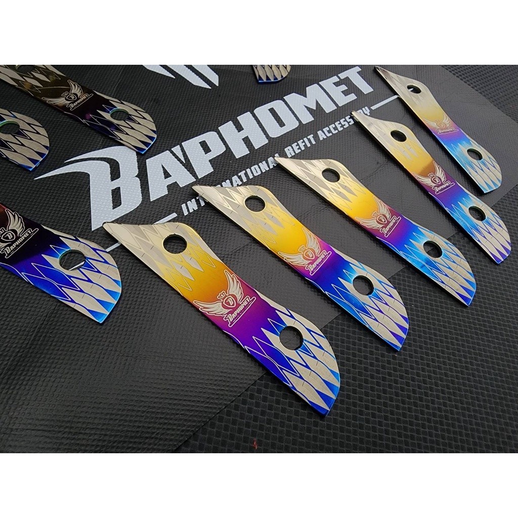 鈦合金原廠前叉裝飾片