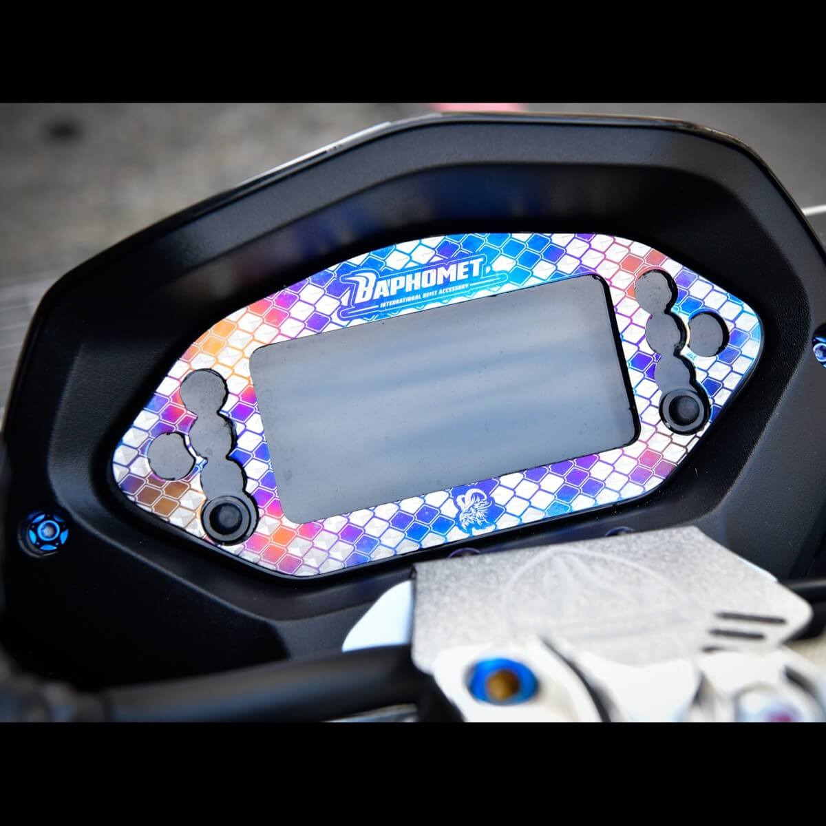 鈦合金/碳纖維 儀表裝飾貼片