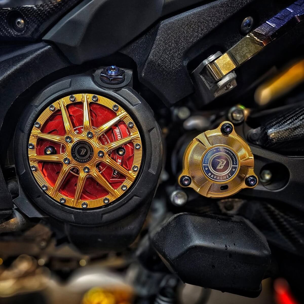 鋁合金鈦片款惰輪蓋