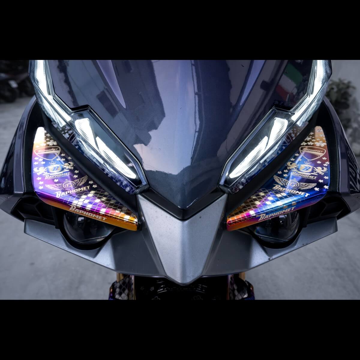 鈦合金車頭內風翼貼片