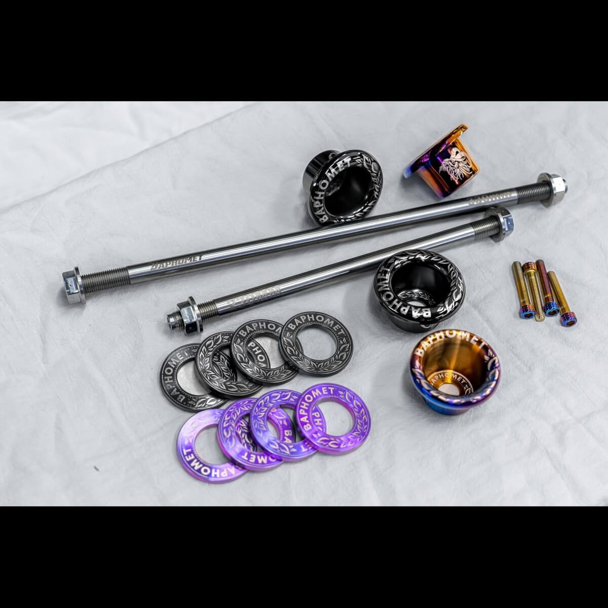 鈦合金防摔杯 (TMAX前後輪專用)