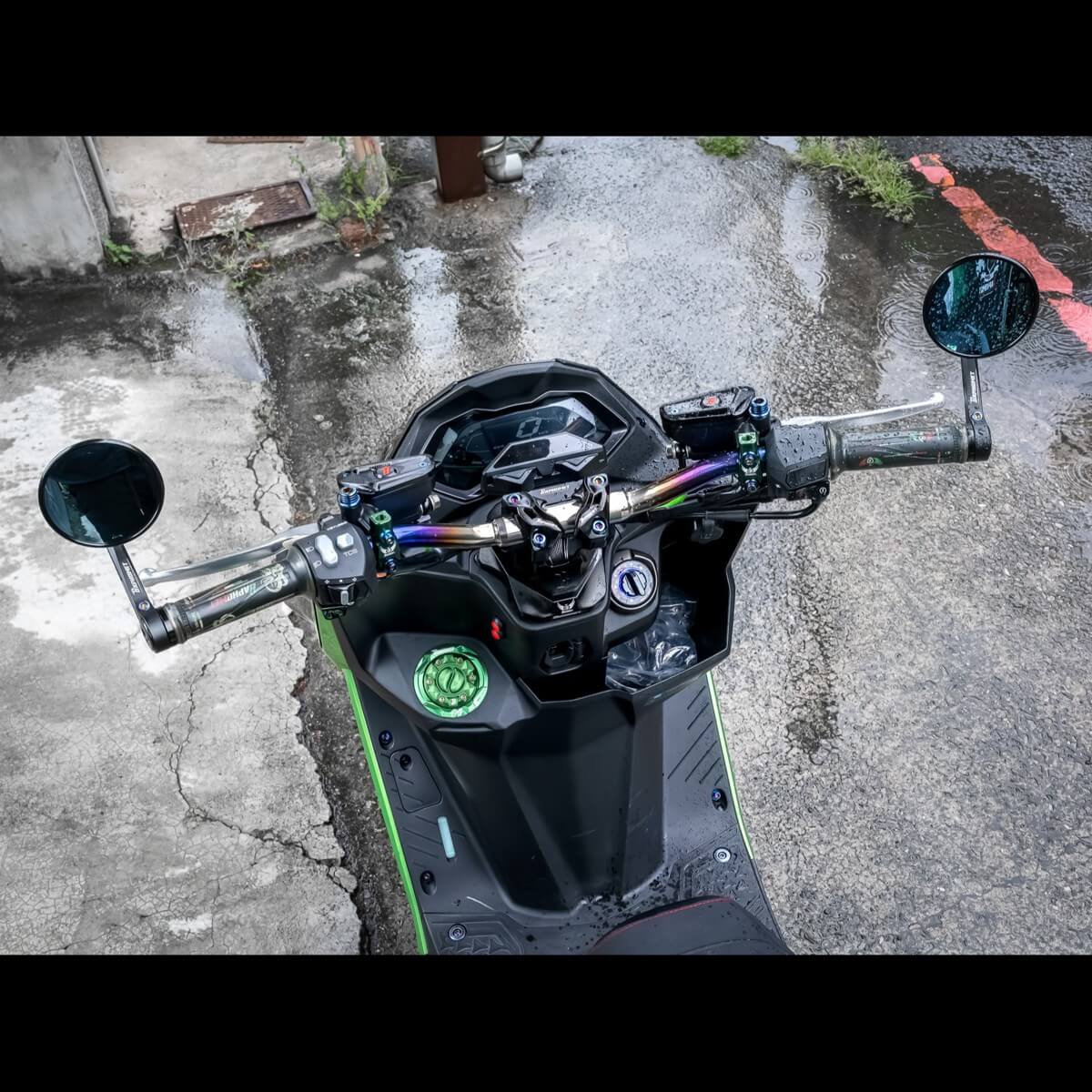 鈦合金龍頭把手