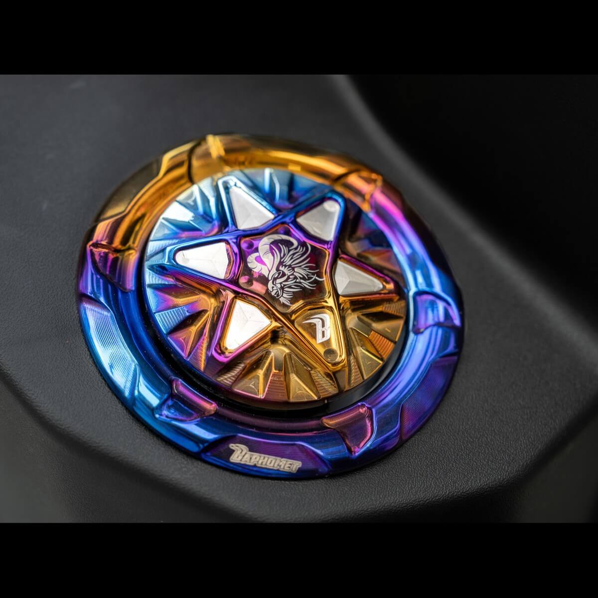 鈦合金魔法陣油箱蓋_光陽車系適用