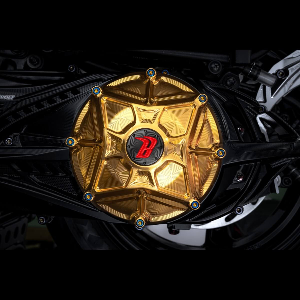 鋁合金CNC一體式傳動蓋_渦輪暴君