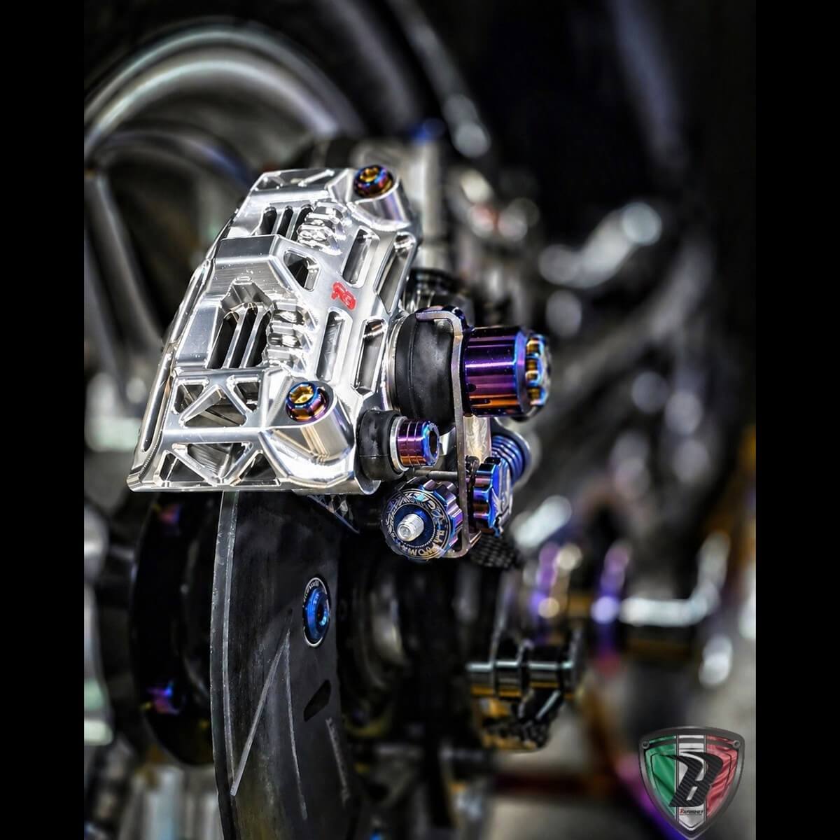 鋁合金輻射手煞車卡鉗_高階鰭片款V3