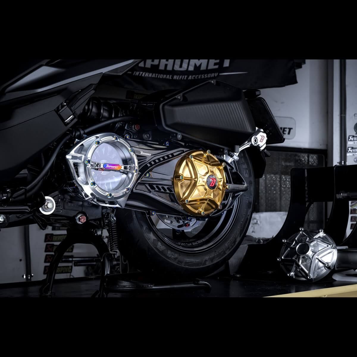 鋁合金CNC一體式傳動蓋_渦輪暴君