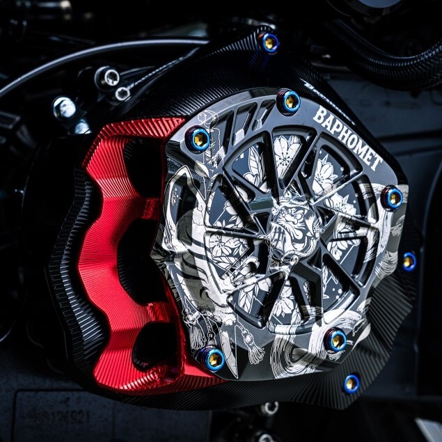 鋁合金傳動進氣散熱蓋_三層式V1