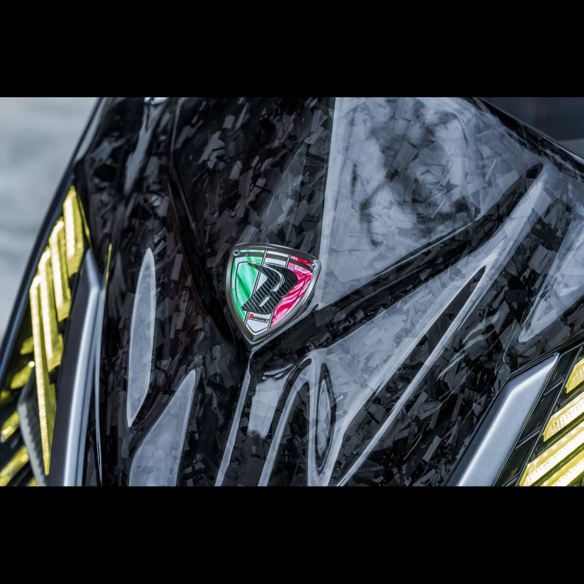 正碳纖維大盾貼片