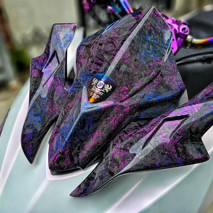 碳纖維小盾空力套件