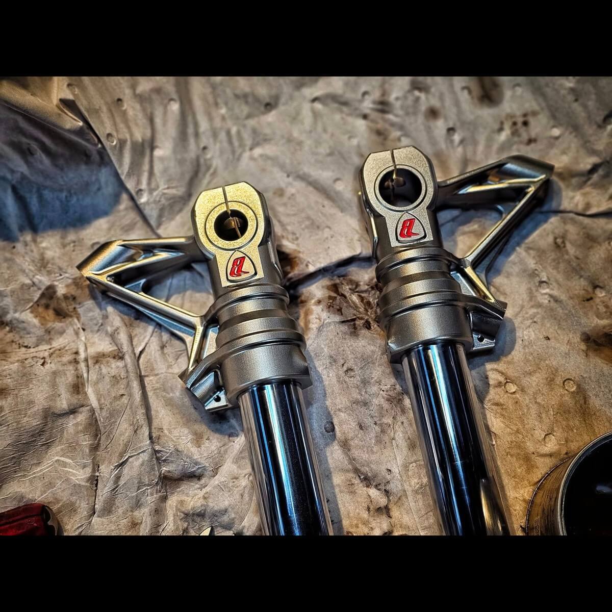 鋁合金前避震下座