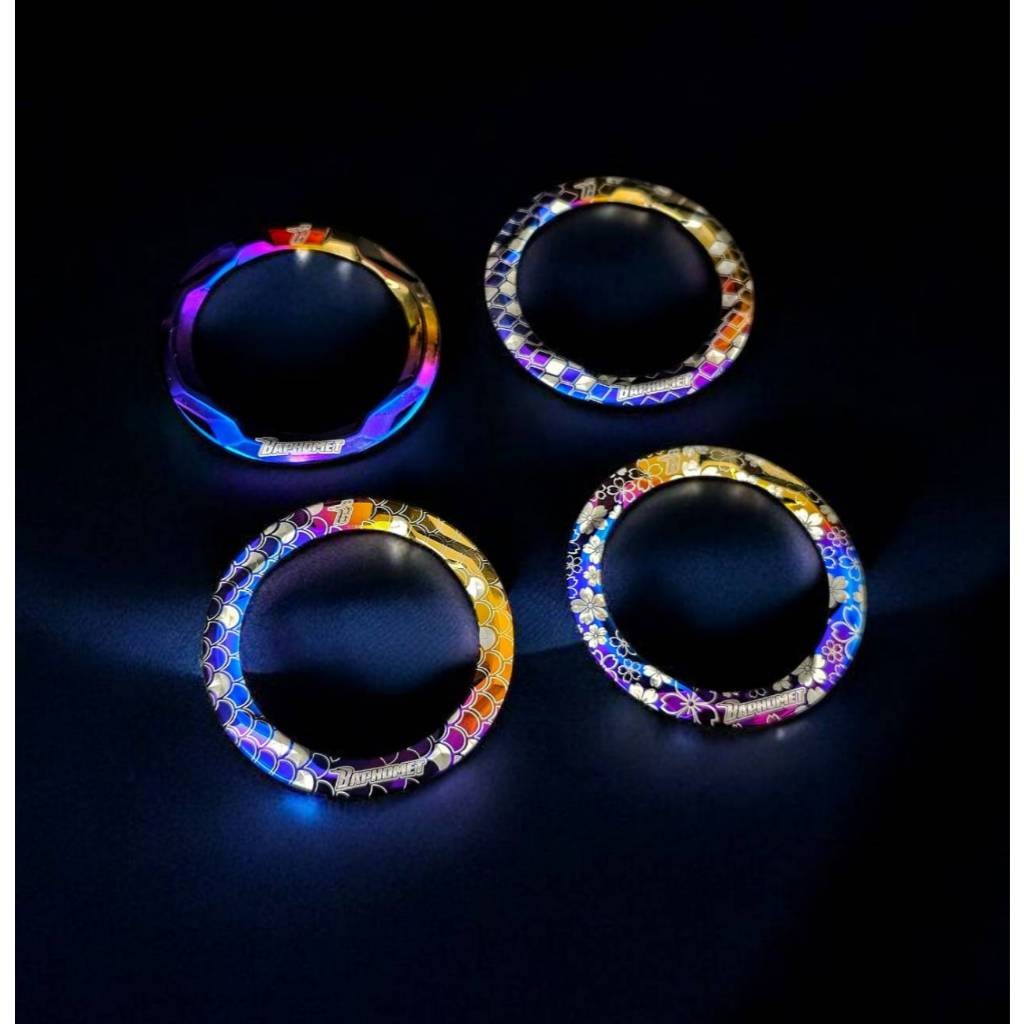  鈦合金油箱裝飾外環_光陽適用